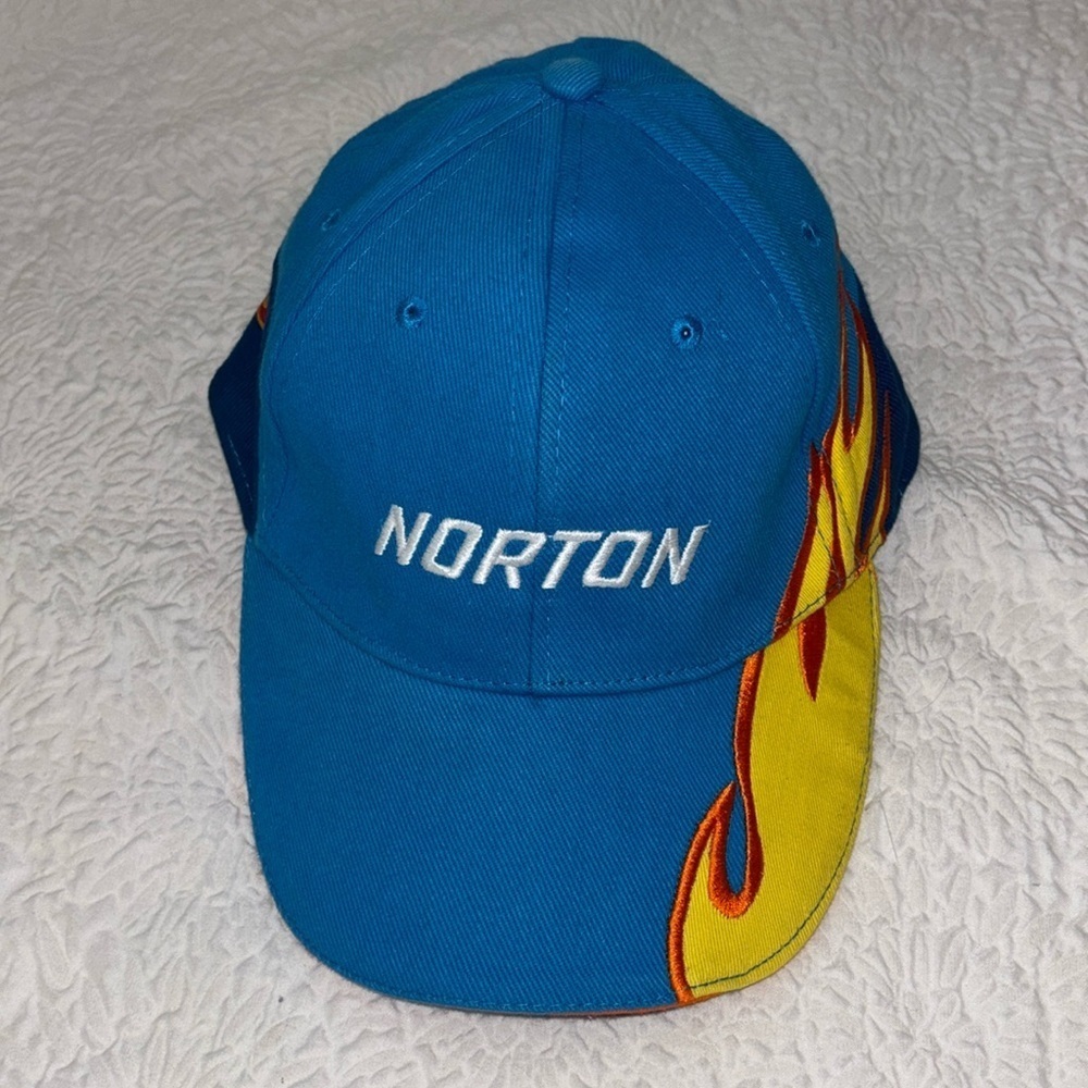 Norton USA Luge Official Sponsor Winter Olympics Strap Back Hat